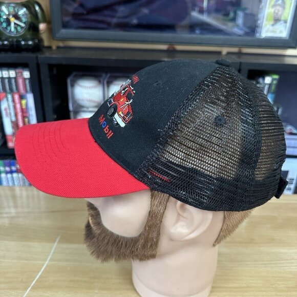 Esso Mobil CAP HAT - OIL GAS - SERVICE STATION AUTOMOBILIA  Trucker  Snapback - Picture 2 of 5